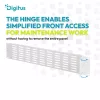 DIGITUS DN-97694 19" 2U acél perforált szürke vakpanel