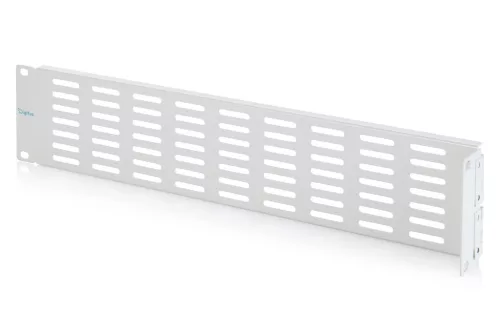 DIGITUS DN-97694 19" 2U acél perforált szürke vakpanel