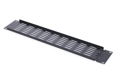 DIGITUS DN-97695 19" 2U fekete acél perforált vakpanel