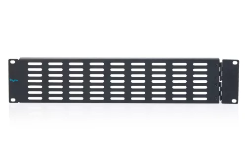 DIGITUS DN-97695 19" 2U fekete acél perforált vakpanel