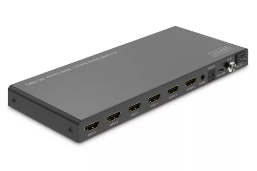 DIGITUS DS-55345 UHD 4K 30Hz 4x2 HDMI Multi Viewer Matrix Switch