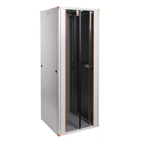   Legrand EVO47U8010 Evoline 19" 47U SZÉL:800 MÉLY:1000 MAG:2119 dupla biztonsági üvegajtós szürke álló szerver szekrény