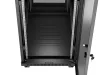 Lanberg FA01-6032-23BL 19" 32U SZÉL:600mm MÉLY:1000mm MAG:1573mm lapraszerelt LCD hálós fémajtós fekete szerver szekrény
