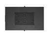 Lanberg FA01-6032-23BL 19" 32U SZÉL:600mm MÉLY:1000mm MAG:1573mm lapraszerelt LCD hálós fémajtós fekete szerver szekrény