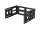 Lanberg FB01-5404-10B 19" 4U SZÉL:497mm MÉLY:400/240mm Max:12kg fekete fali konzol