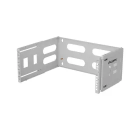   Lanberg FB01-5404-10S 19" 4U SZÉL:497mm MÉLY:400/240mm Max:12kg szürke fali konzol