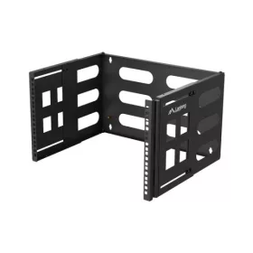   Lanberg FB01-5406-10B 19" 6U 400mm MAX:12kg kihajtható fekete fali konzol