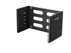 Lanberg FB01-5406-10B 19" 6U 400mm MAX:12kg kihajtható fekete fali konzol