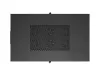 Lanberg FF01-6032-12BL 19" 32U SZÉL:600mm MÉLY:1000mm MAG:1676mm lapraszerelt LCD üvegajtós fekete szerver szekrény