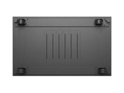 Lanberg FF01-6032-12BL 19" 32U SZÉL:600mm MÉLY:1000mm MAG:1676mm lapraszerelt LCD üvegajtós fekete szerver szekrény