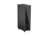 Lanberg FF01-6042-12BL 19" 42U SZÉL:600mm MÉLY:1000mm MAG:2127mm lapraszerelt LCD üvegajtós fekete szerver szekrény