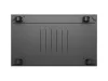 Lanberg FF01-6042-12BL 19" 42U SZÉL:600mm MÉLY:1000mm MAG:2127mm lapraszerelt LCD üvegajtós fekete szerver szekrény