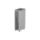 Lanberg FF01-6042-12S 19" 42U SZÉL:600mm MÉLY:1000mm MAG:2123mm lapraszerelt LCD üvegajtós szürke szerver szekrény