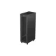 Lanberg FF01-6042-23BL 19" 42U SZÉL:600mm MÉLY:1000mm MAG:2127mm lapraszerelt LCD hálós fémajtós fekete szerver szekrény