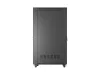Lanberg FF01-6242-12BL 19" 42U SZÉL:600mm MÉLY:1200mm MAG:2018 mm lapraszerelt LCD üvegajtós fekete szerver szekrény