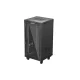 Lanberg FF01-6622-12BL 19" 22U SZÉL:600mm MÉLY:600mm MAG:1234mm lapraszerelt LCD üvegajtós fekete álló rack szekrény