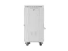 Lanberg F01-6622-12SL 19" 22U SZÉL:600mm MÉLY:600mm MAG:1131mm lapraszerelt LCD üvegajtós szürke álló rack szekrény