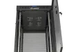 Lanberg FF01-6624-23BL 19" 24U SZÉL:600mm MÉLY:800mm MAG:1320mm lapraszerelt LCD hálós fémajtós fekete álló rack szekrény