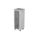 Lanberg FF01-6632-12SL 19" 32U SZÉL:600mm MÉLY:600mm MAG:1677mm lapraszerelt LCD üvegajtós szürke álló rack szekrény