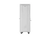 Lanberg FF01-6632-12SL 19" 32U SZÉL:600mm MÉLY:600mm MAG:1677mm lapraszerelt LCD üvegajtós szürke álló rack szekrény