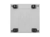 Lanberg FF01-6632-12SL 19" 32U SZÉL:600mm MÉLY:600mm MAG:1677mm lapraszerelt LCD üvegajtós szürke álló rack szekrény