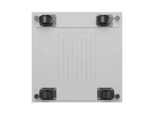 Lanberg FF01-6632-12SL 19" 32U SZÉL:600mm MÉLY:600mm MAG:1677mm lapraszerelt LCD üvegajtós szürke álló rack szekrény