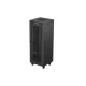 Lanberg FF01-6632-23BL 19" 32U SZÉL:600mm MÉLY:600mm MAG:1603mm lapraszerelt LCD hálós fémajtós fekete álló rack szekrény