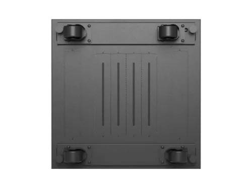 Lanberg FF01-6637-23BL 19" 37U SZÉL:600mm MÉLY:600mm MAG:1898mm lapraszerelt LCD hálós fémajtós fekete álló rack szekrény