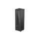 Lanberg FF01-6642-12B 19" 42U SZÉL:600mm MÉLY:600mm MAG:2047mm lapraszerelt üvegajtós fekete álló rack szekrény