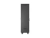 Lanberg FF01-6642-12BL 19" 42U SZÉL:600mm MÉLY:600mm MAG:2097mm lapraszerelt LCD üvegajtós fekete álló rack szekrény