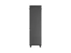 Lanberg FF01-6642-12BL 19" 42U SZÉL:600mm MÉLY:600mm MAG:2097mm lapraszerelt LCD üvegajtós fekete álló rack szekrény