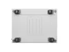 Lanberg FF01-6815-12SL 19" 15U SZÉL:600mm MÉLY:800mm MAG:922mm lapraszerelt LCD üvegajtós szürke álló rack szekrény