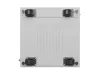 Lanberg FF01-6815-23SL 19" 15U SZÉL:600mm MÉLY:800mm MAG:923mm lapraszerelt LCD hálós fémajtós szürke álló rack szekrény