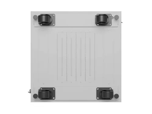 Lanberg FF01-6815-23SL 19" 15U SZÉL:600mm MÉLY:800mm MAG:923mm lapraszerelt LCD hálós fémajtós szürke álló rack szekrény