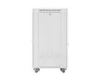 Lanberg FF01-6827-23SL 19" 27U SZÉL:600mm MÉLY:800mm MAG:1461mm lapraszerelt LCD hálós fémajtós szürke álló rack szekrény