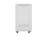 Lanberg FF01-6827-23SL 19" 27U SZÉL:600mm MÉLY:800mm MAG:1461mm lapraszerelt LCD hálós fémajtós szürke álló rack szekrény