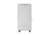 Lanberg FF01-6832-12SL 19" 32U SZÉL:600mm MÉLY:800mm MAG:1677mm lapraszerelt LCD üvegajtós szürke álló rack szekrény