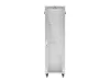 Lanberg FF01-6842-12SL 19" 42U SZÉL:600mm MÉLY:800mm MAG:2121mm lapraszerelt LCD üvegajtós szürke álló rack szekrény