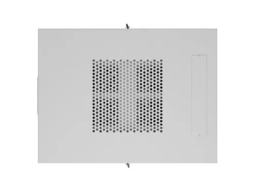 Lanberg FF01-6842-12SL 19" 42U SZÉL:600mm MÉLY:800mm MAG:2121mm lapraszerelt LCD üvegajtós szürke álló rack szekrény