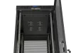 Lanberg FF01-6842-23BL 19" 42U SZÉL:600mm MÉLY:800mm MAG:2127mm lapraszerelt LCD hálós fémajtós fekete álló rack szekrény