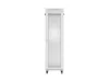 Lanberg FF01-6842-23SL 19" 42U SZÉL:600mm MÉLY:800mm MAG:2121mm lapraszerelt LCD hálós fémajtós szürke álló rack szekrény