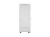 Lanberg FF01-6842-23SL 19" 42U SZÉL:600mm MÉLY:800mm MAG:2121mm lapraszerelt LCD hálós fémajtós szürke álló rack szekrény