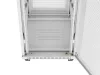 Lanberg FF01-6842-23SL 19" 42U SZÉL:600mm MÉLY:800mm MAG:2121mm lapraszerelt LCD hálós fémajtós szürke álló rack szekrény