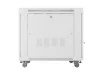 Lanberg FF01-8015-23SL 19" 15U SZÉL:800mm MÉLY:1000mm MAG:928mm lapraszerelt LCD hálós fémajtós szürke szerver szekrény