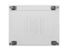 Lanberg FF01-8015-23SL 19" 15U SZÉL:800mm MÉLY:1000mm MAG:928mm lapraszerelt LCD hálós fémajtós szürke szerver szekrény