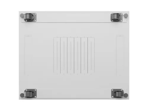 Lanberg FF01-8015-23SL 19" 15U SZÉL:800mm MÉLY:1000mm MAG:928mm lapraszerelt LCD hálós fémajtós szürke szerver szekrény