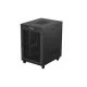 Lanberg FF01-8022-23BL 19" 22U SZÉL:800mm MÉLY:1000mm MAG:1239mm lapraszerelt LCD hálós fémajtós fekete szerver szekrény
