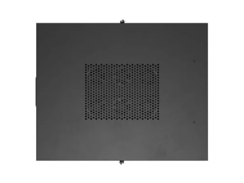 Lanberg FF01-8022-23BL 19" 22U SZÉL:800mm MÉLY:1000mm MAG:1239mm lapraszerelt LCD hálós fémajtós fekete szerver szekrény