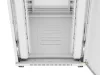 Lanberg FF01-8027-23SL 19" 27U SZÉL:800mm MÉLY:1000mm MAG:1461mm lapraszerelt LCD hálós fémajtós szürke szerver szekrény