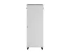Lanberg FF01-8042-12SL 19" 42U SZÉL:800mm MÉLY:1000mm MAG:2121mm lapraszerelt LCD üvegajtós szürke szerver szekrény